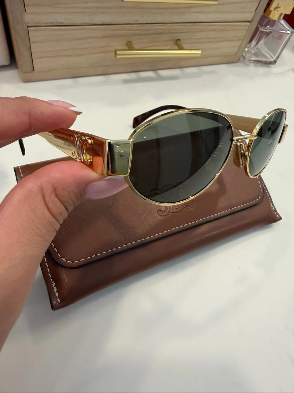 Celine luxury oval